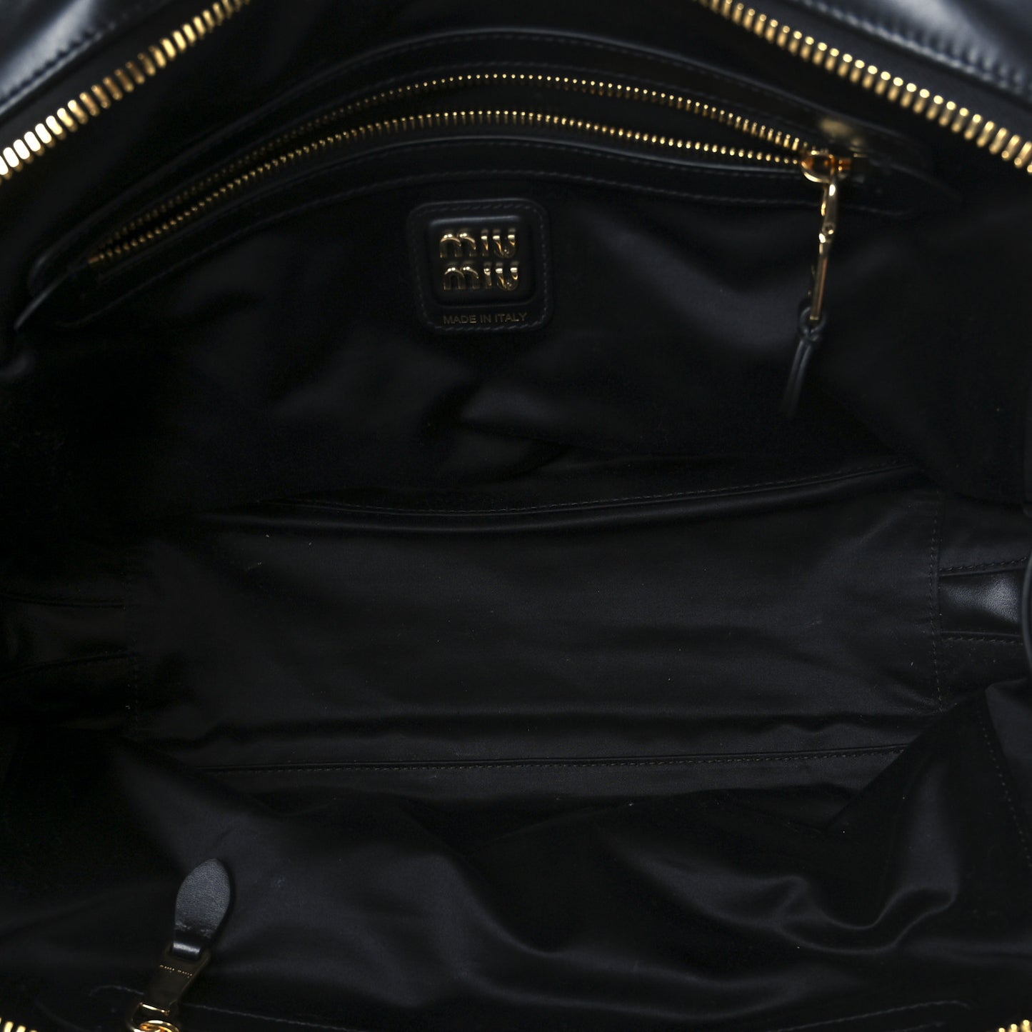 Soft Calf Softy Large Beau Top Handle Bag Black