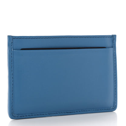 Prada Soft Calfskin Impunture Diagramme Card Holder Mare 3 of 8