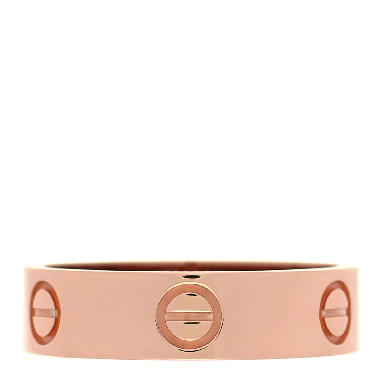 18K Pink Gold 5.5mm LOVE Ring 58 8.25