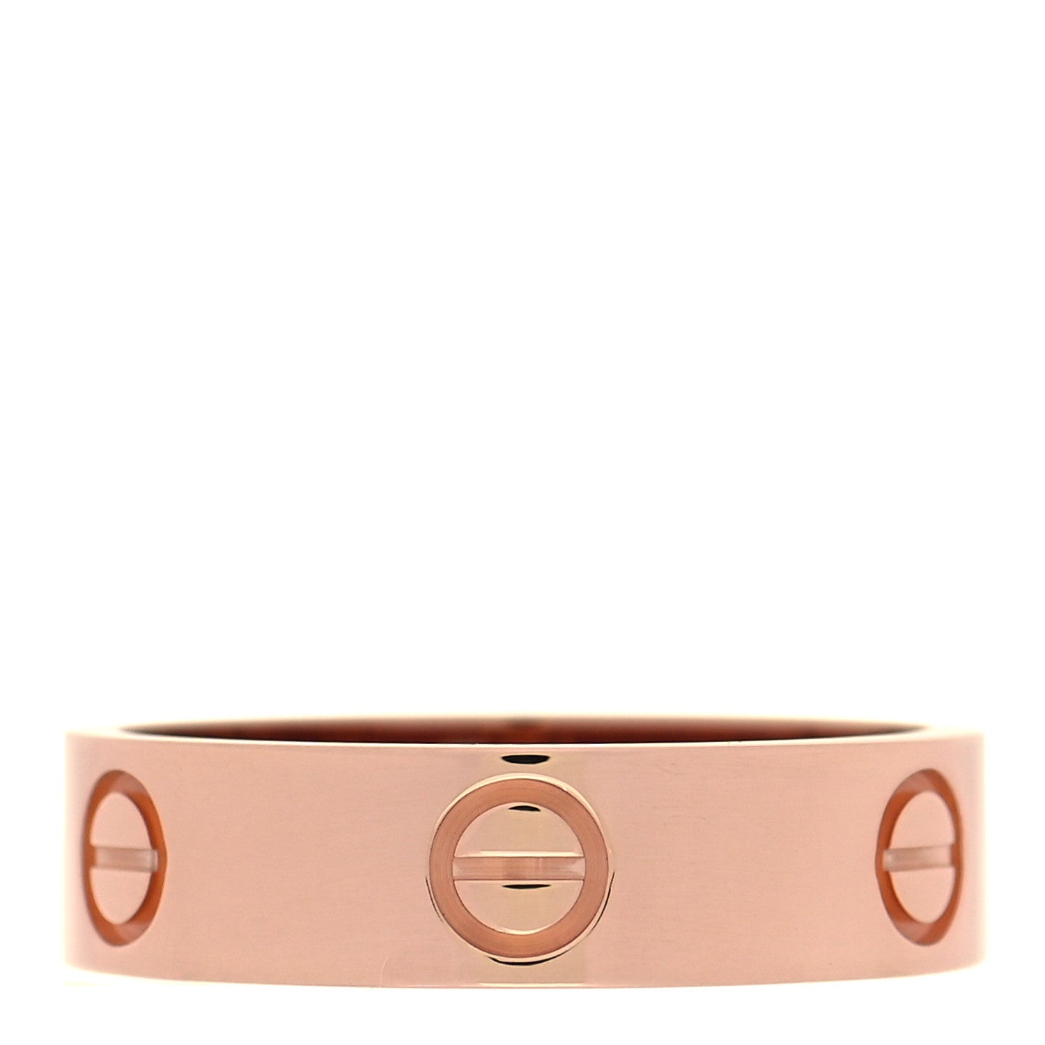 Cartier 18K Pink Gold 5.5mm LOVE Ring 58 8.25 3 of 5