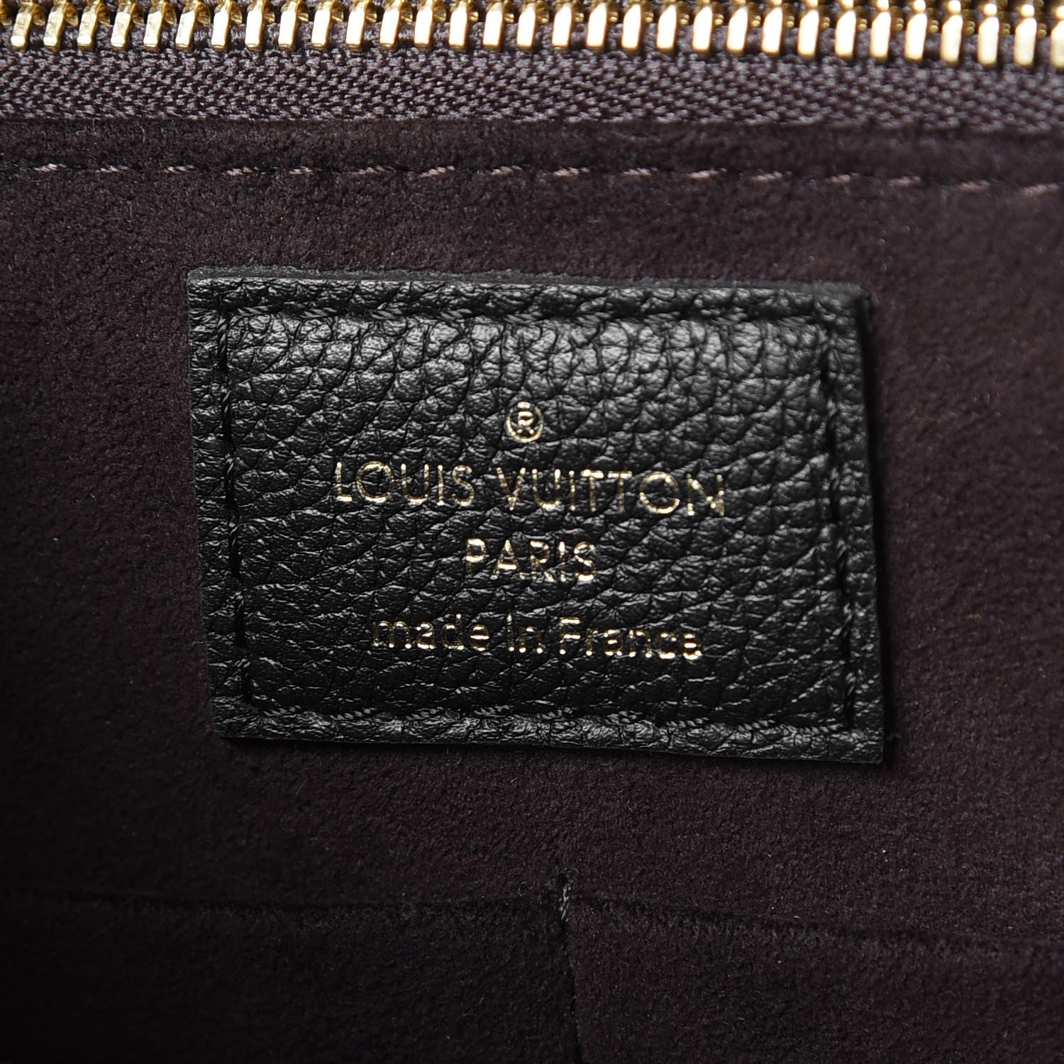 Louis Vuitton Calfskin Monogram Kimono Tote PM Black 5 of 7