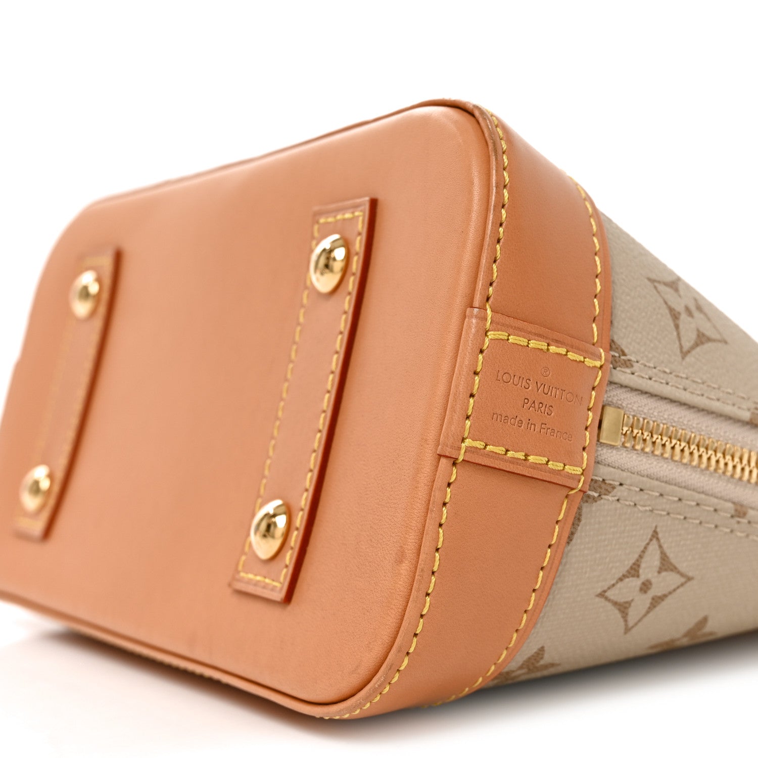 Louis Vuitton Monopaname Alma BB Beige Ocher 9 of 10