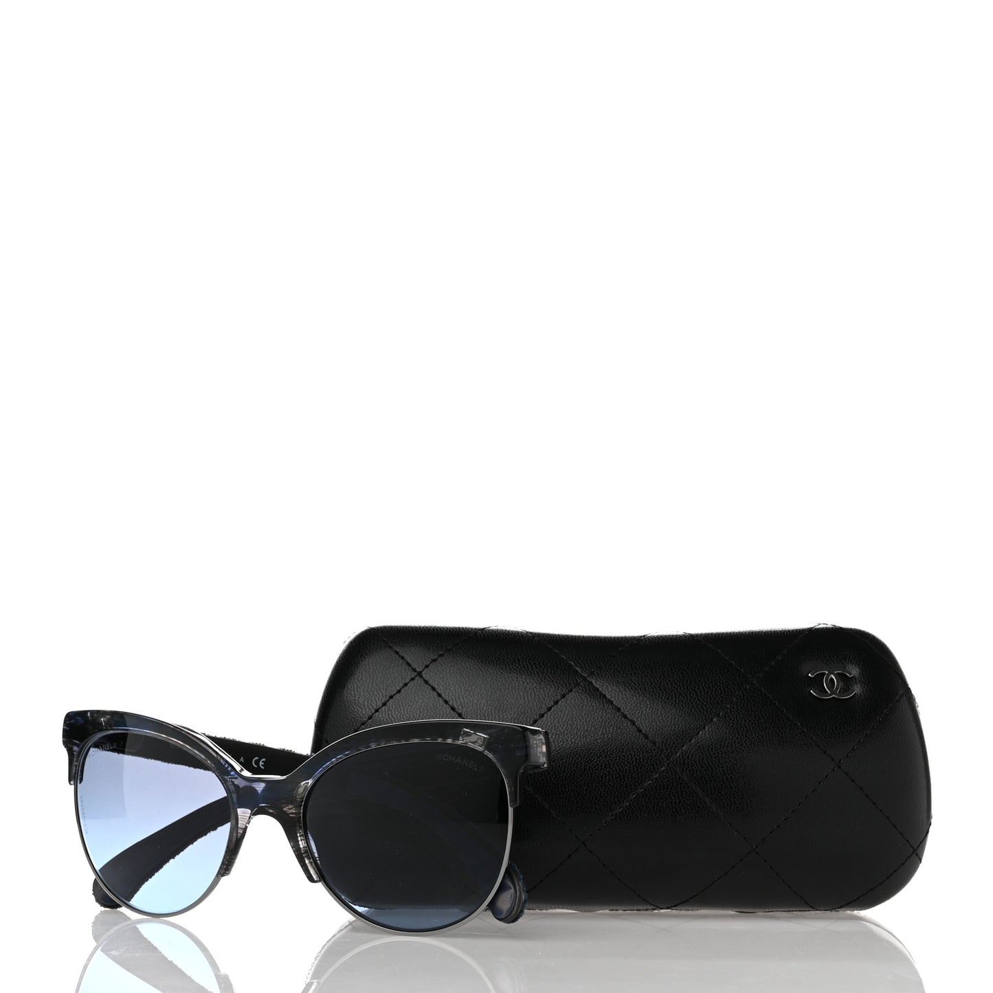 Acetate Denim CC Sunglasses 5432 Blue