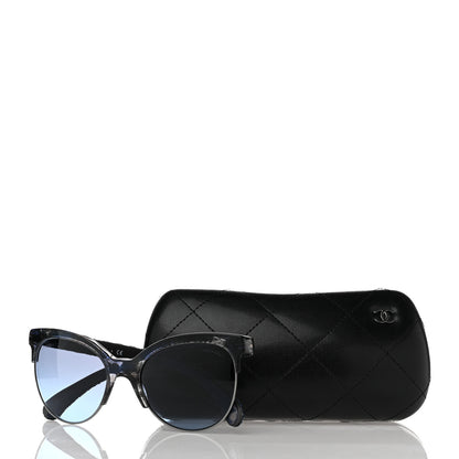 Chanel Acetate Denim CC Sunglasses 5432 Blue 8 of 8