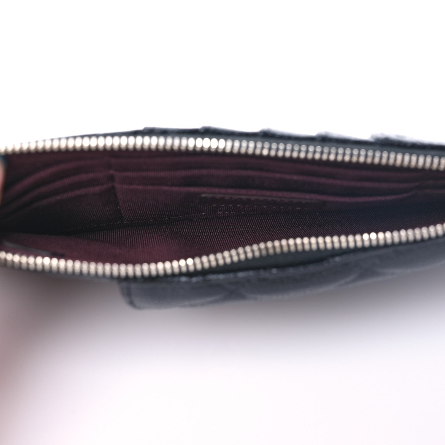 Chanel Caviar Quilted Classic Flat Wallet Pouch Black 5 of 8