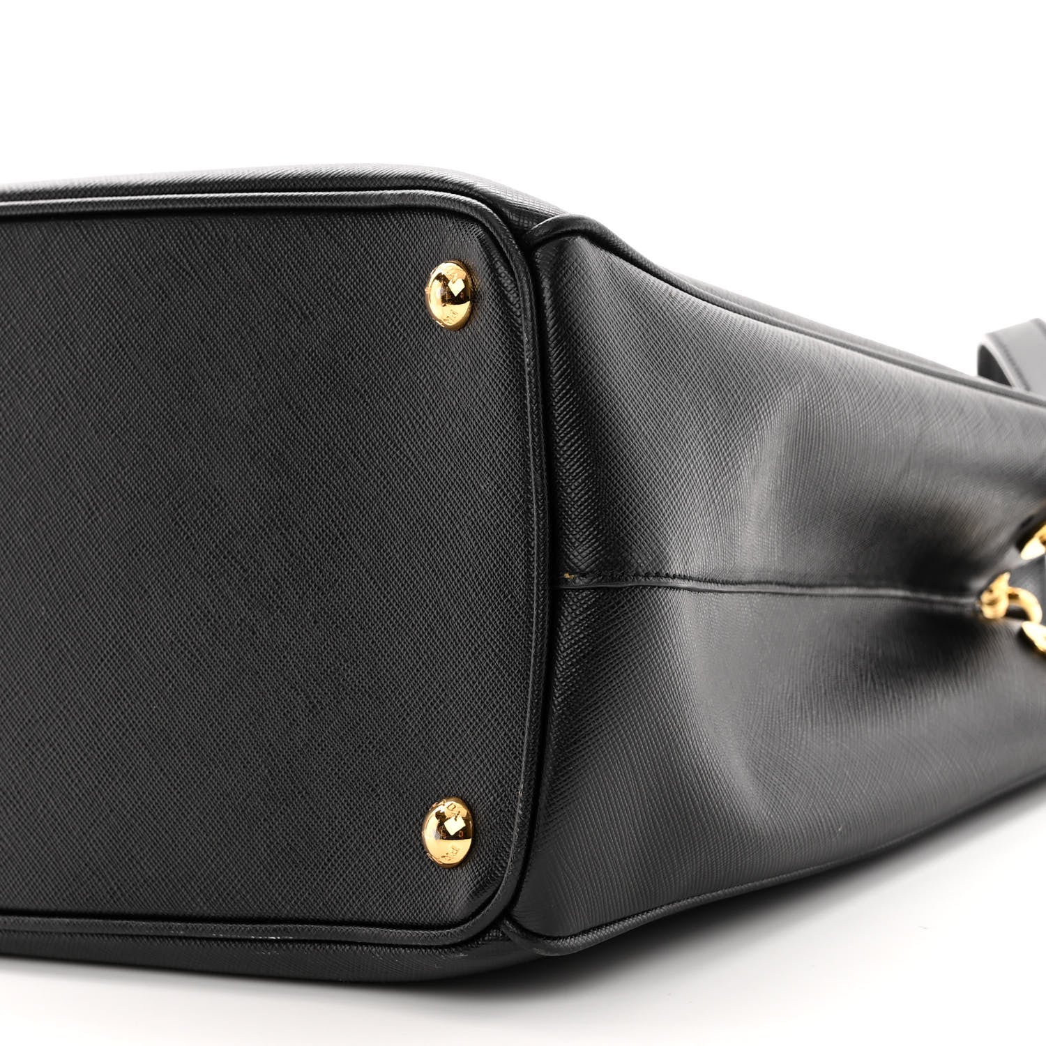 Prada Saffiano Medium Galleria Double Zip Tote Black 9 of 10