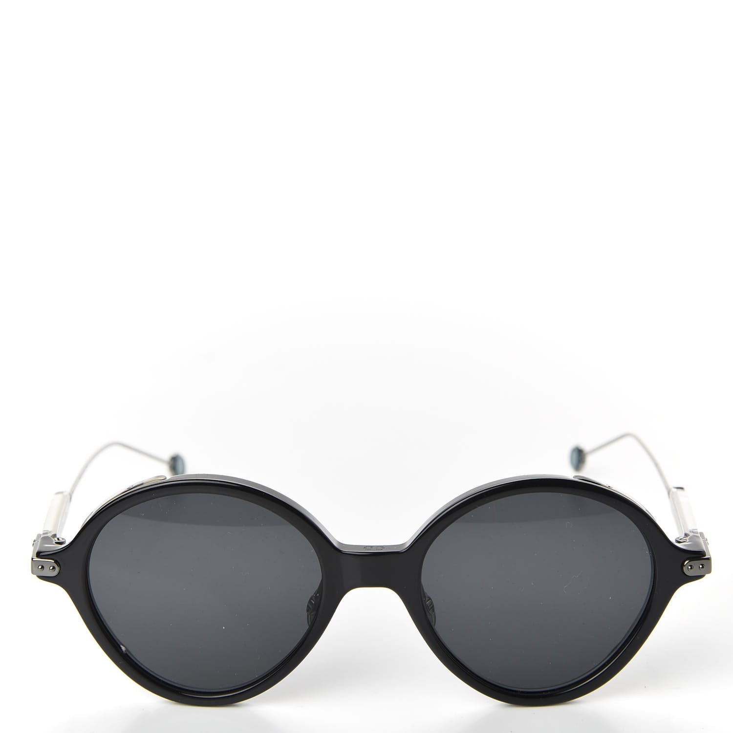 Christian Dior Acetate Umbrage Round Sunglasses Tortoise Black 2 of 8