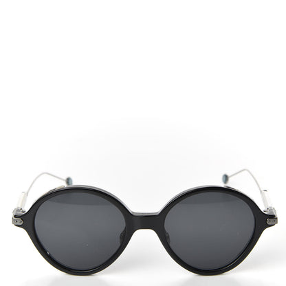 Christian Dior Acetate Umbrage Round Sunglasses Tortoise Black 2 of 8
