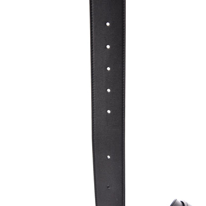 Gucci Moon Calfskin Nickel Double G 40mm Belt 110 44 Black 6 of 7
