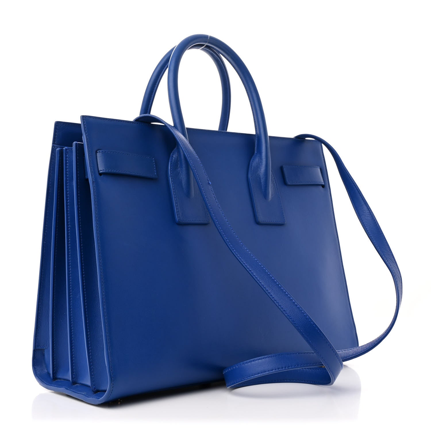 Saint Laurent Calfskin Small Sac De Jour Outremer 3 of 16