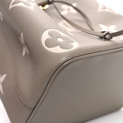 Louis Vuitton Empreinte Monogram Giant Neonoe MM Tourterelle Creme 11 of 11