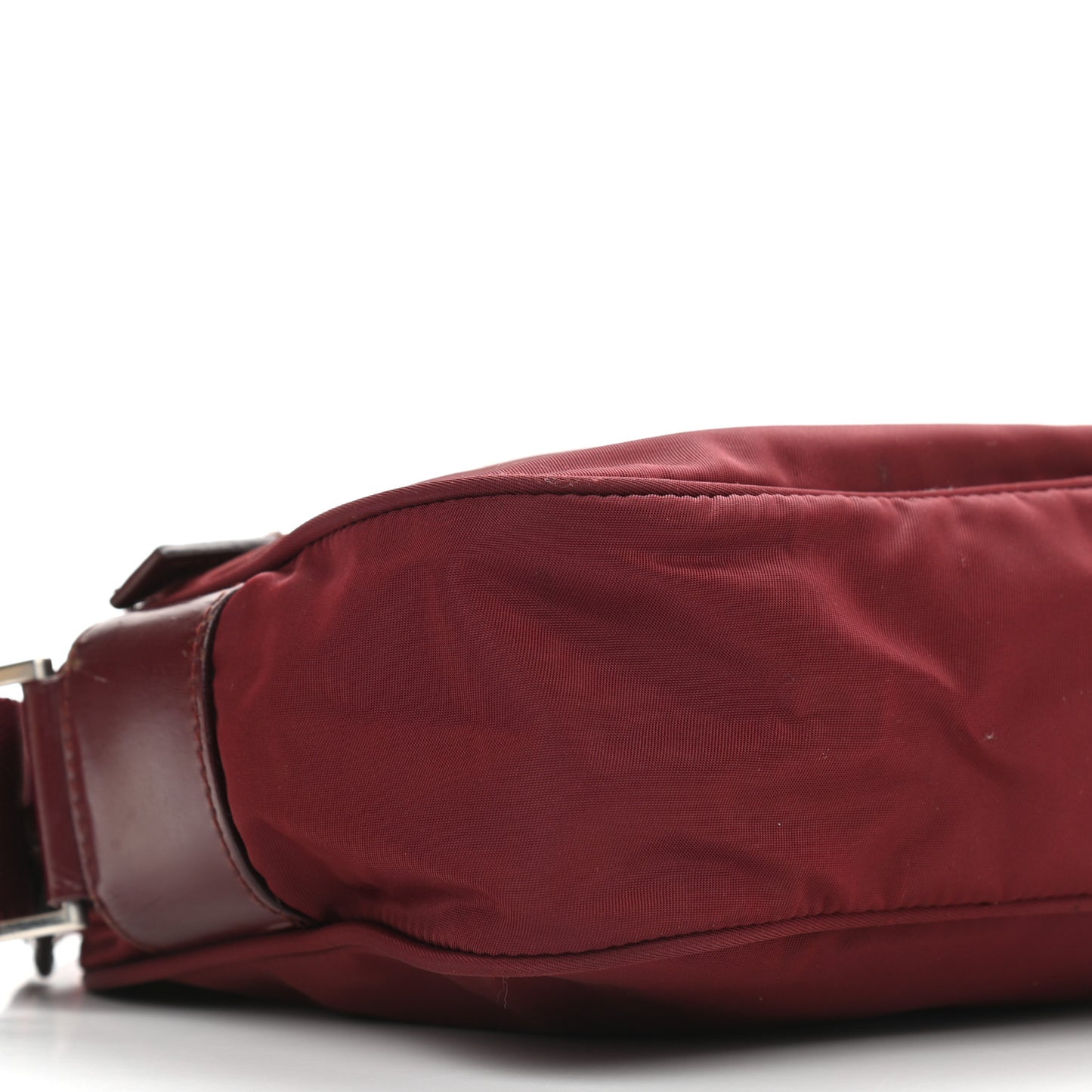 Tessuto Nylon Crossbody Bag Granato