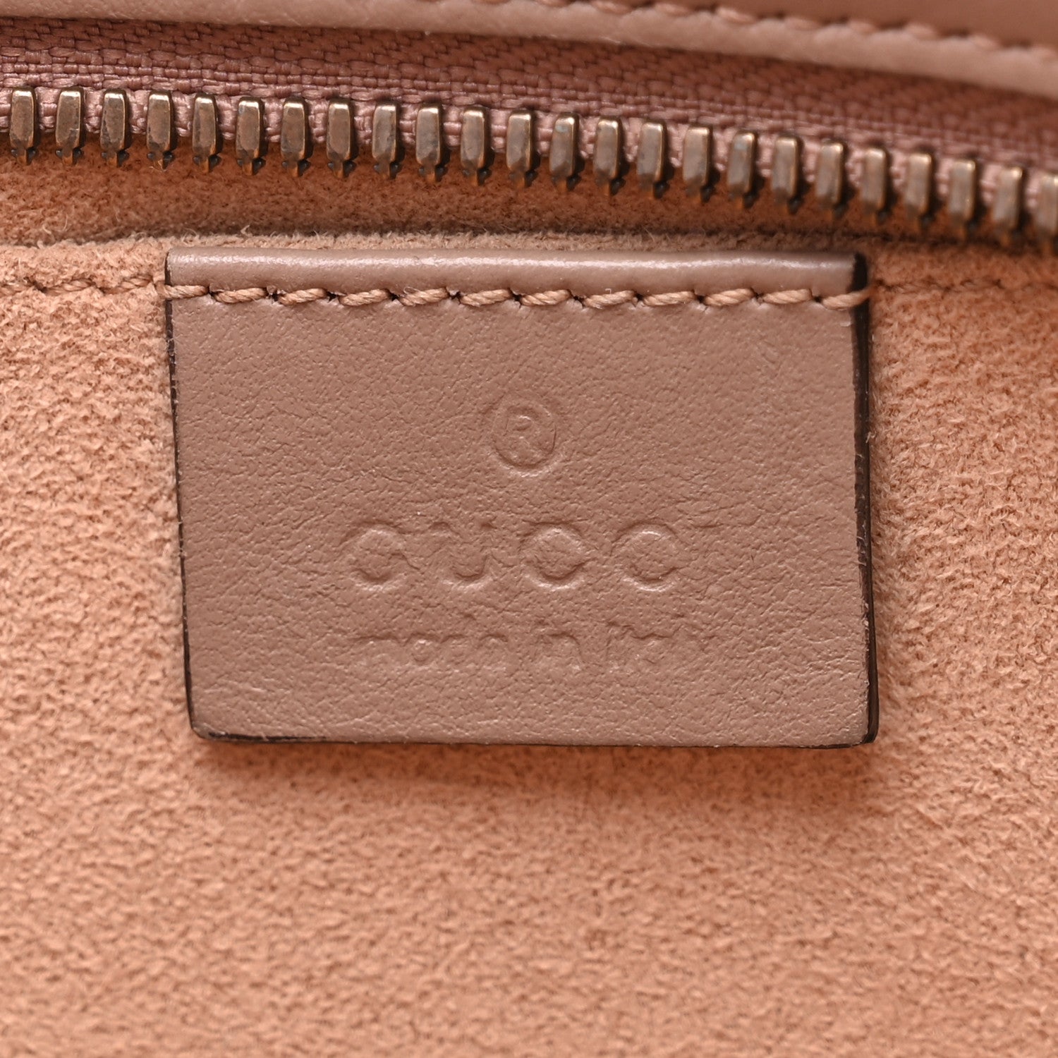 Gucci Calfskin Matelasse Small GG Marmont Chain Shoulder Bag Porcelain Rose 6 of 13