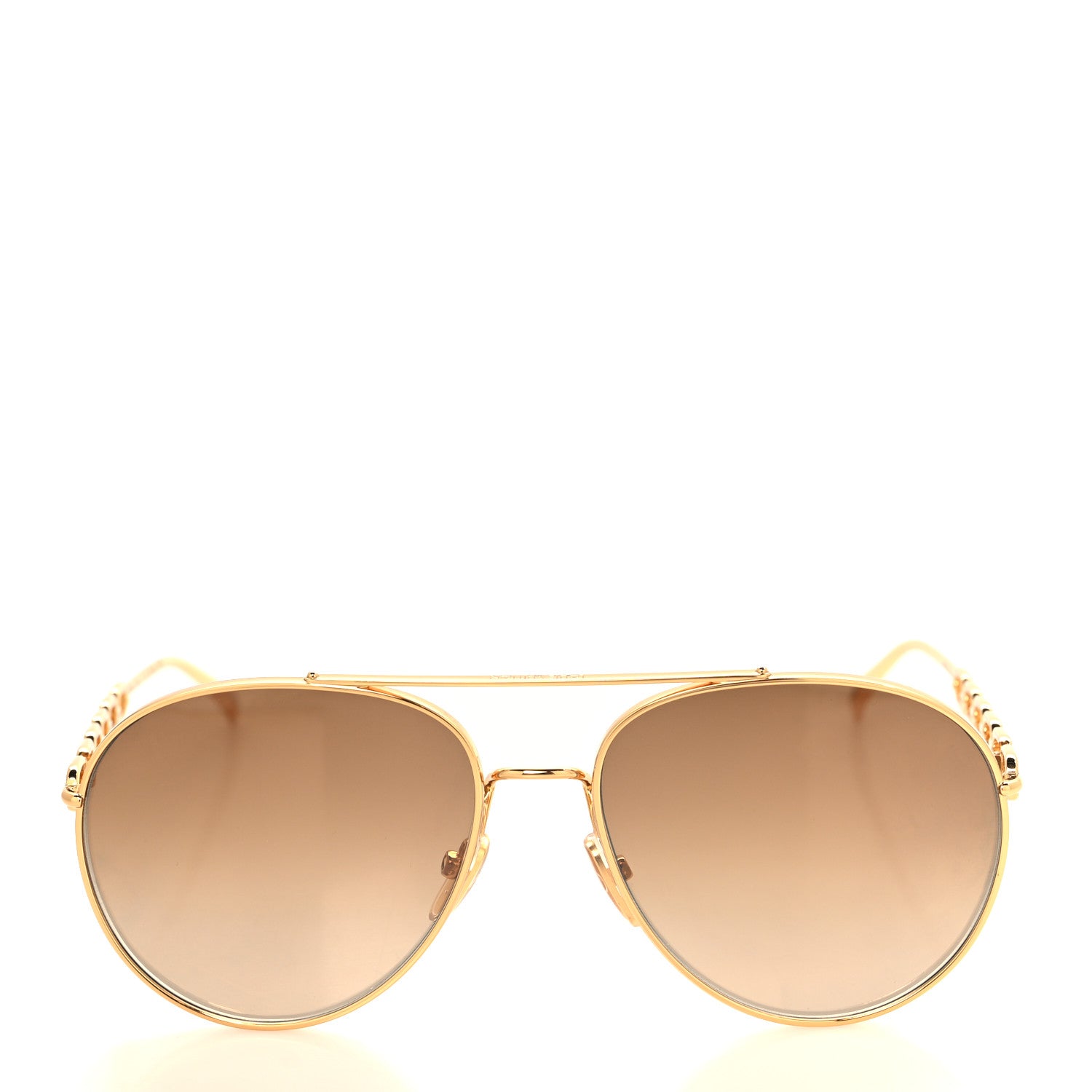 えびフィレオ食べたい 　Louis Vuitton キャップ ゴールド Louis Vuitton Metal My LV Chain Pilot Sunglasses Z1539W Gold