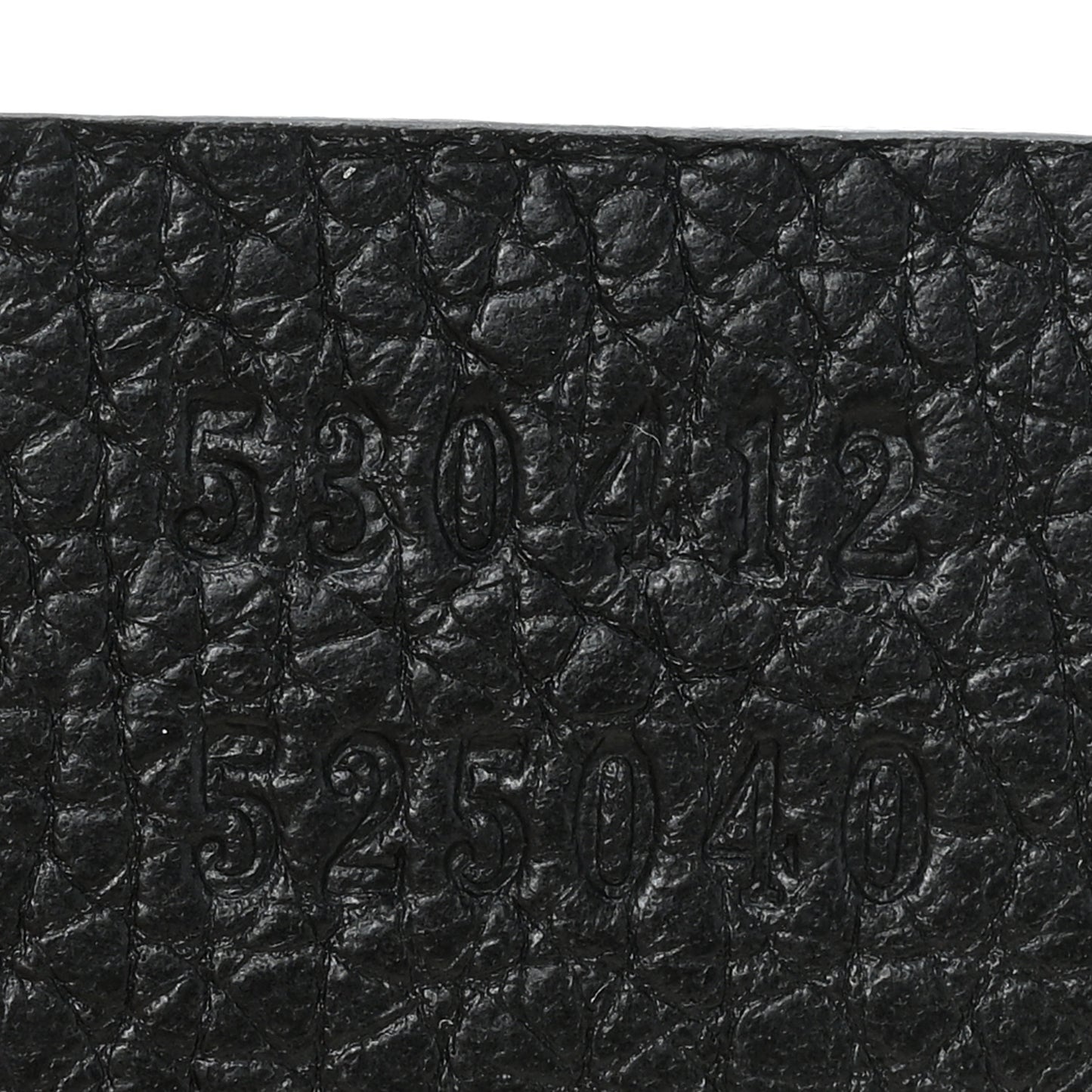Grained Calfskin Logo Belt Bag Black