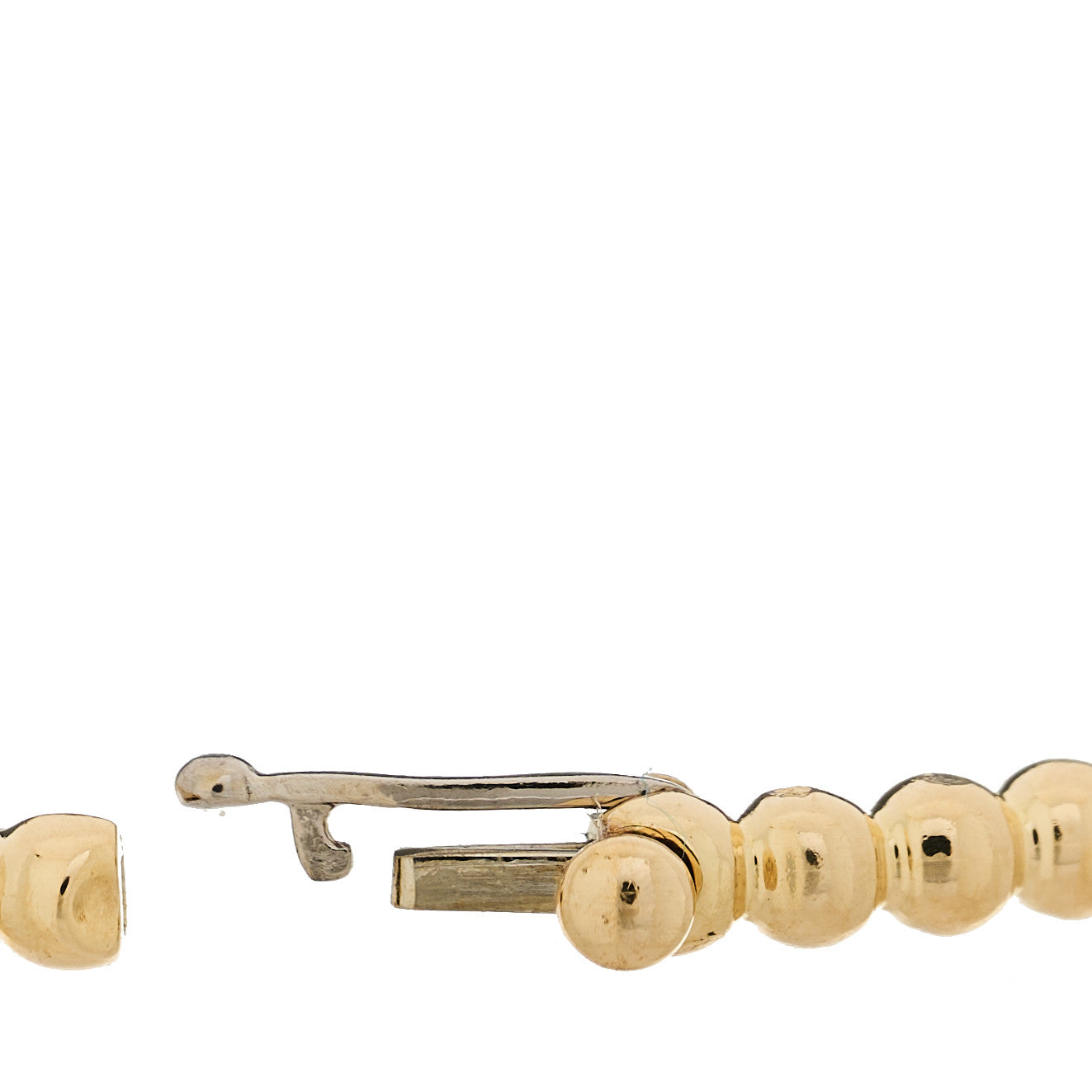 18K Yellow Gold Perlee Pearls of Gold Bracelet M