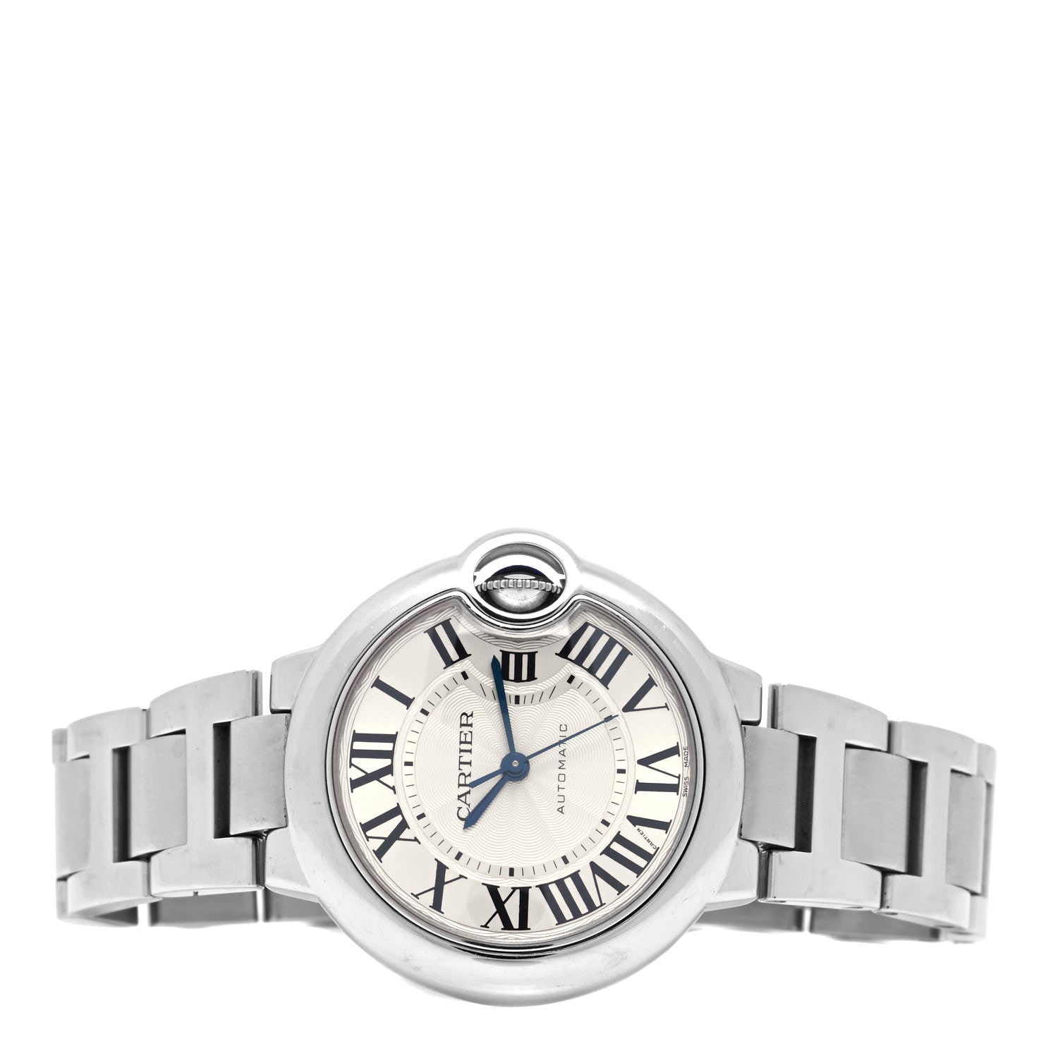 Cartier Stainless Steel 33mm Ballon Bleu De Cartier Automatic Watch 2 of 5