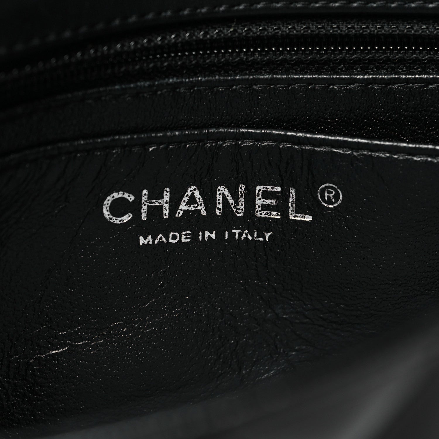 Chanel Striated Patent Quilted Mini Rectangular Flap Black 6 of 10