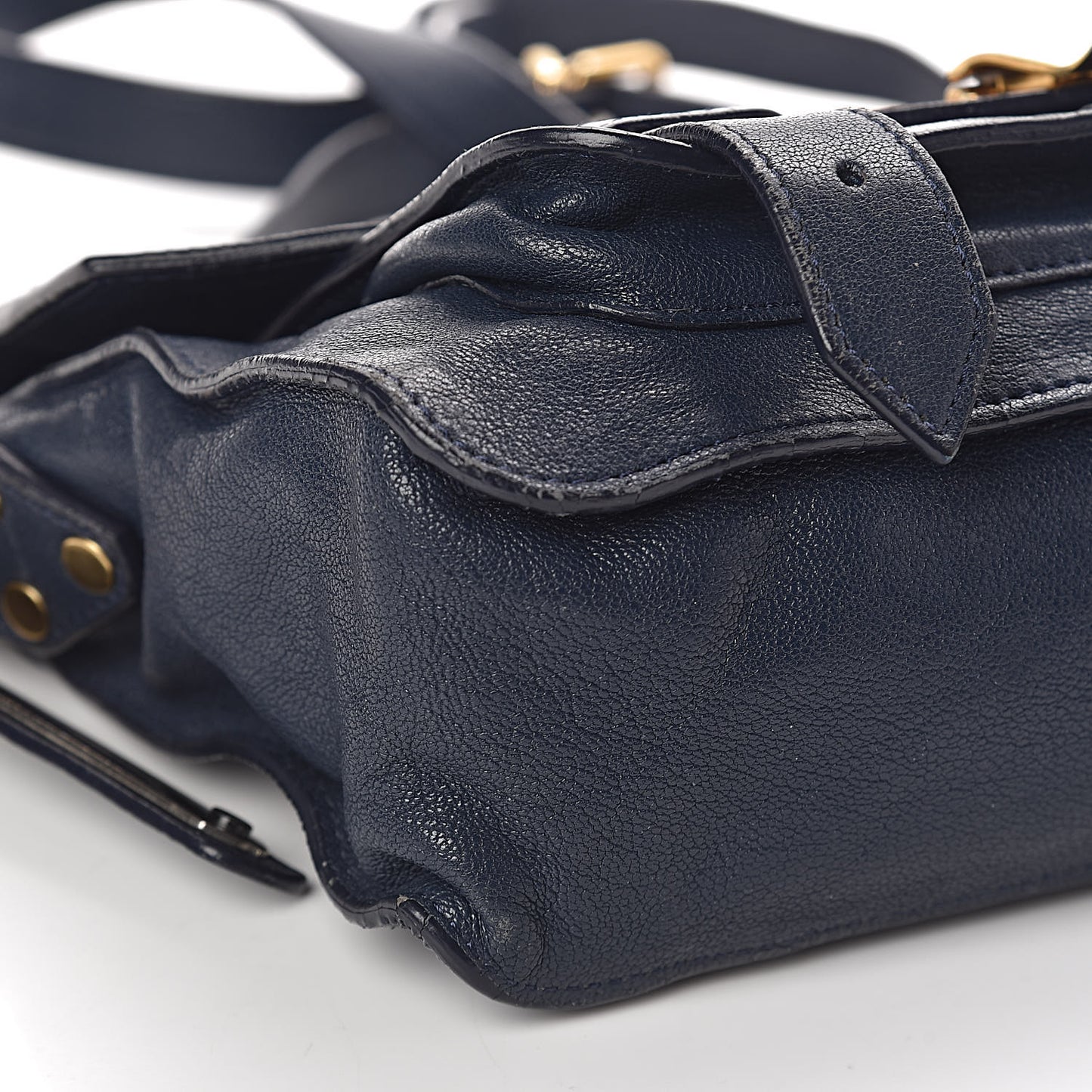 Lambskin Tiny PS1 Satchel Midnight