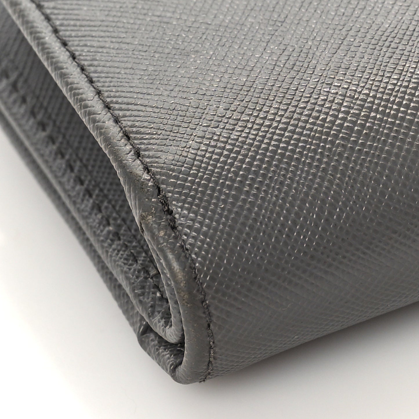 Saffiano Metal Compact Wallet Marmo