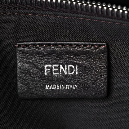 Fendi Vitello King Logo Embossed Medium By The Way Boston Bag Cuoio 6 of 9