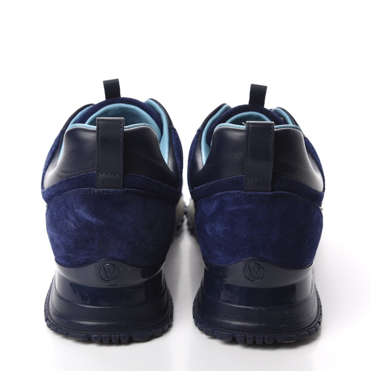 Suede Run Away Sneakers 38.5 Blue