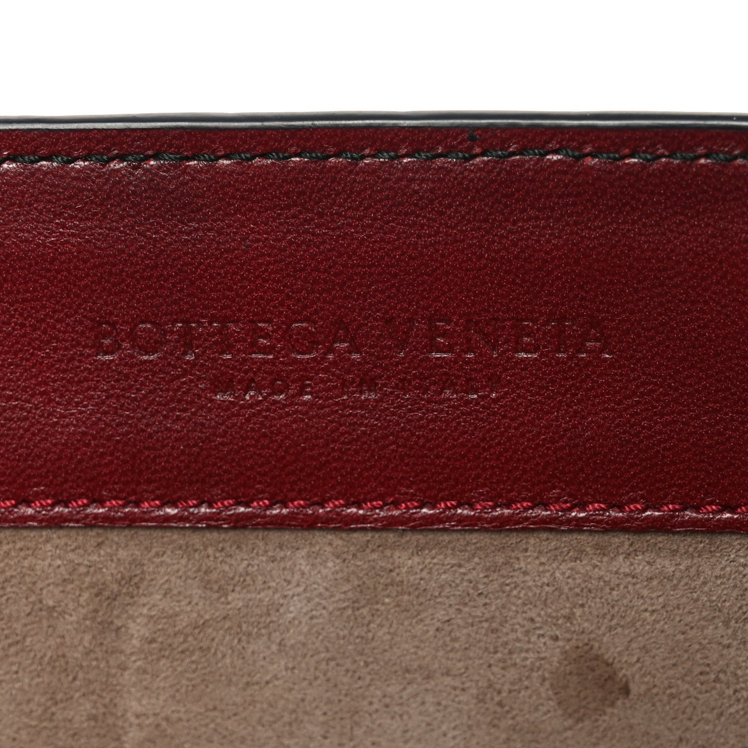 Bottega Veneta French Calfskin Intrecciato City Knot Bag Burgundy 6 of 9