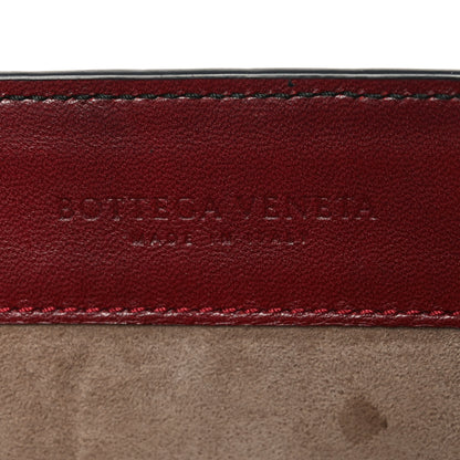 Bottega Veneta French Calfskin Intrecciato City Knot Bag Burgundy 6 of 9