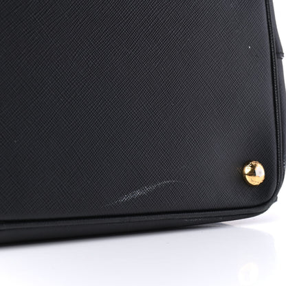Prada Saffiano Medium Galleria Double Zip Tote Black 4 of 4