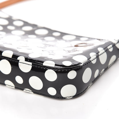 Louis Vuitton Vernis Kusama Infinity Dots Pochette Accessories Black 10 of 10