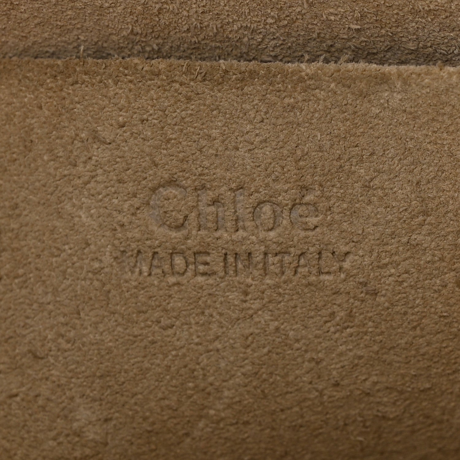 Chloe Calfskin Suede Medium Nile Bracelet Bag Caramel 6 of 12