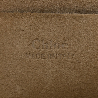 Chloe Calfskin Suede Medium Nile Bracelet Bag Caramel 6 of 12