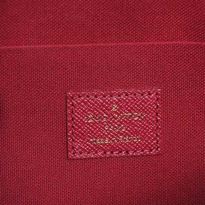 Louis Vuitton Monogram Pochette Felicie Chain Wallet Fuchsia 6 of 8