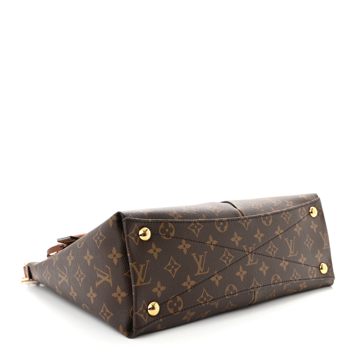 Louis Vuitton Monogram V Tote MM Black 4 of 9