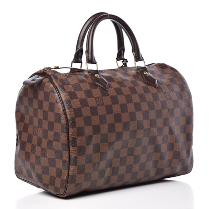 Louis Vuitton Damier Ebene Speedy 30 3 of 11