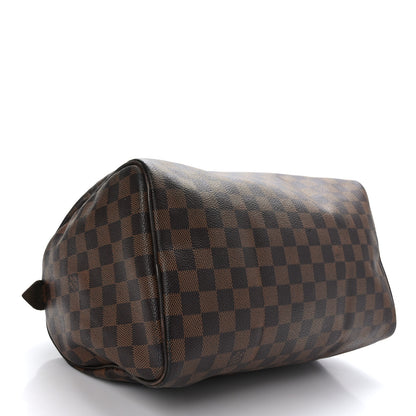 Louis Vuitton Damier Ebene Speedy 30 4 of 12