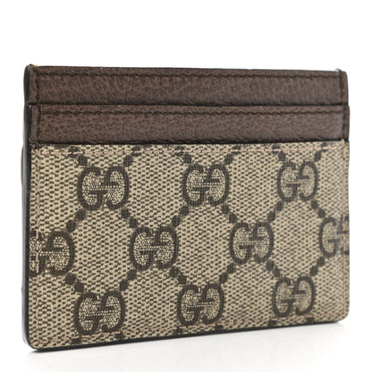 Gucci GG Supreme Monogram Ophidia Card Holder Brown 3 of 6