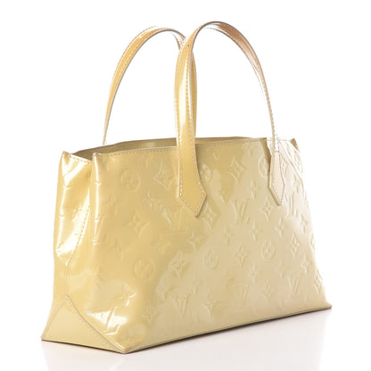 Louis Vuitton Vernis Wilshire PM Blanc Corail 3 of 18