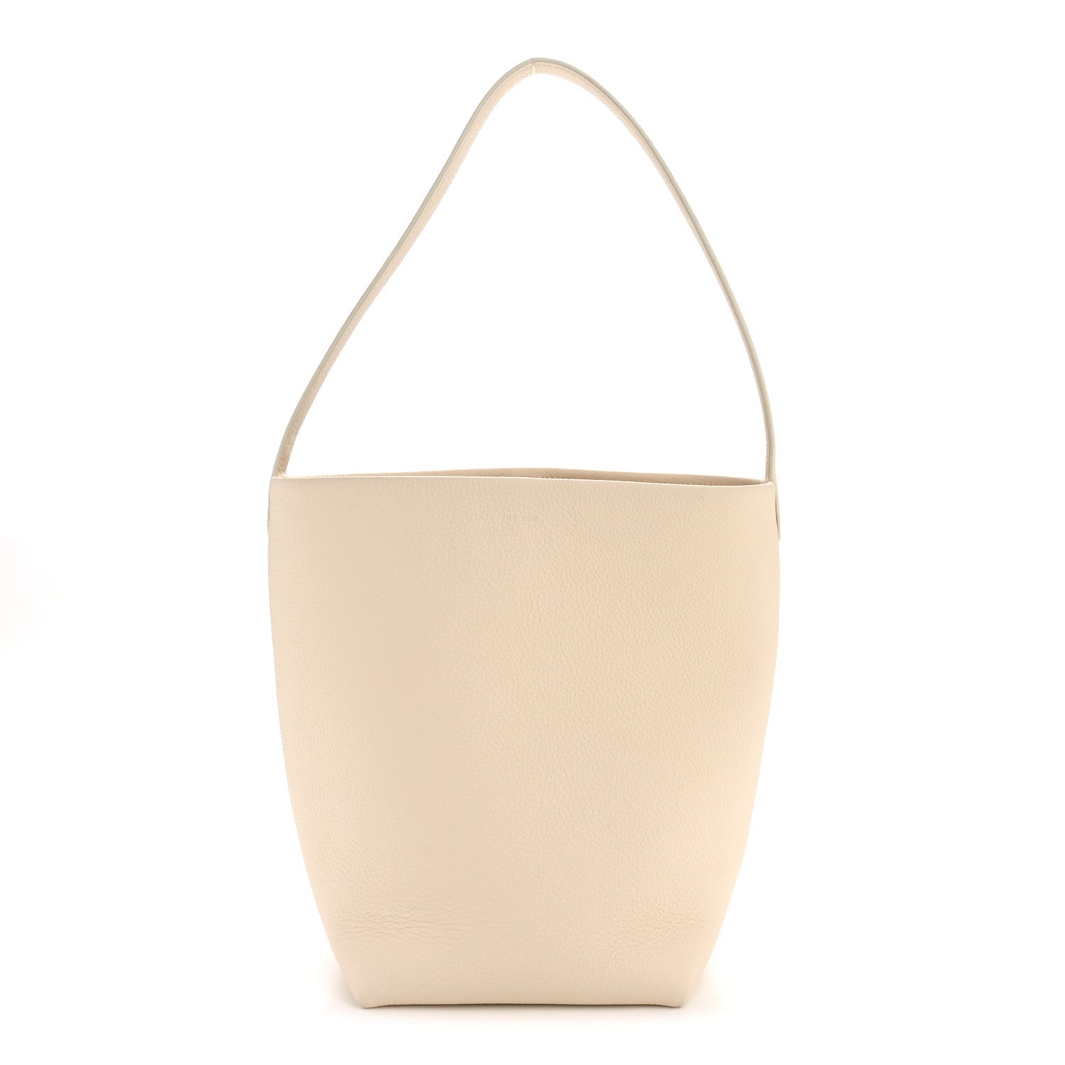 The Row Grained Calfskin Medium N/S Park Tote Ivory 1 of 10
