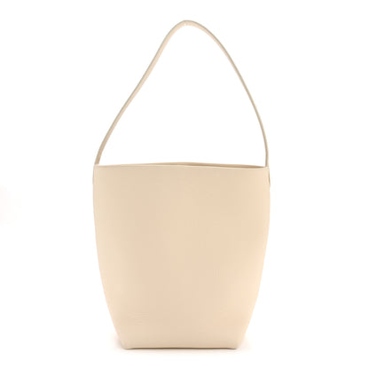 The Row Grained Calfskin Medium N/S Park Tote Ivory 1 of 10
