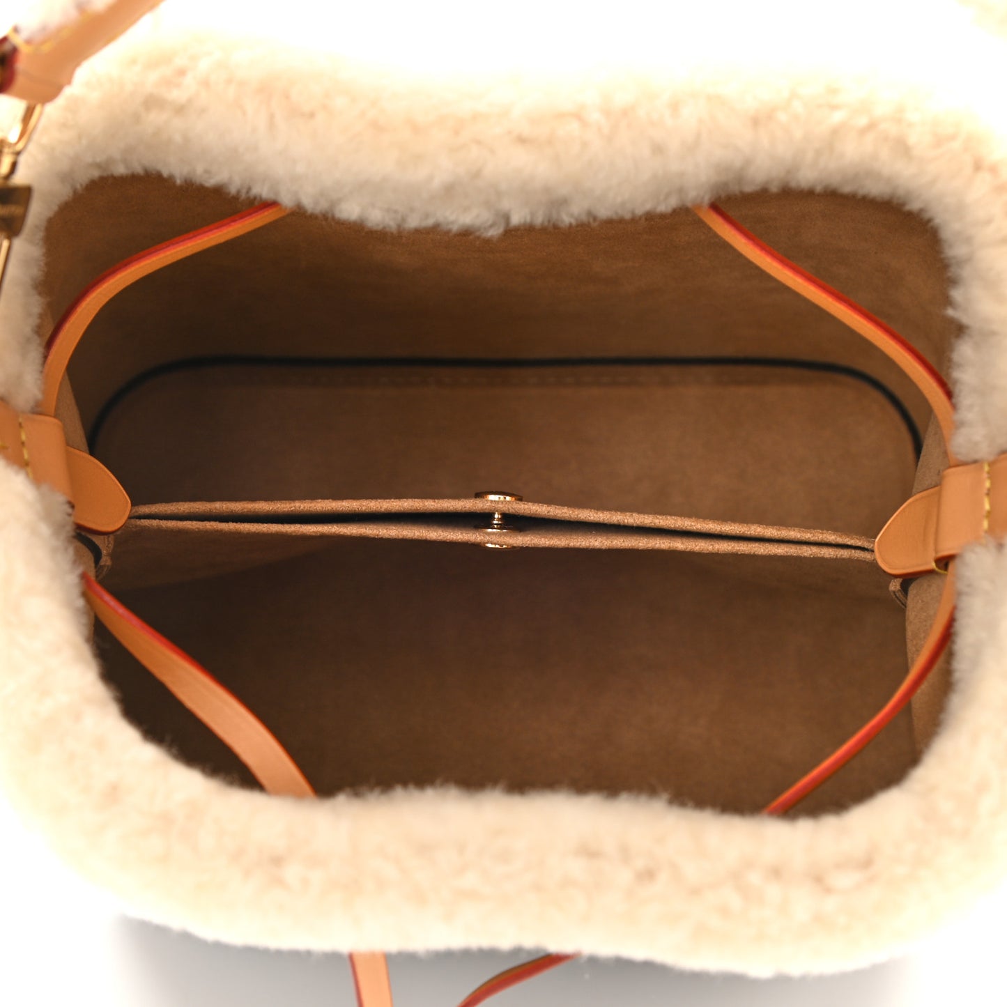 Monogram Shearling Cozygram Neonoe BB