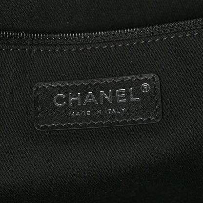 Chanel Mixed Fibers Calfskin Medium Deauville Tote Black 6 of 10
