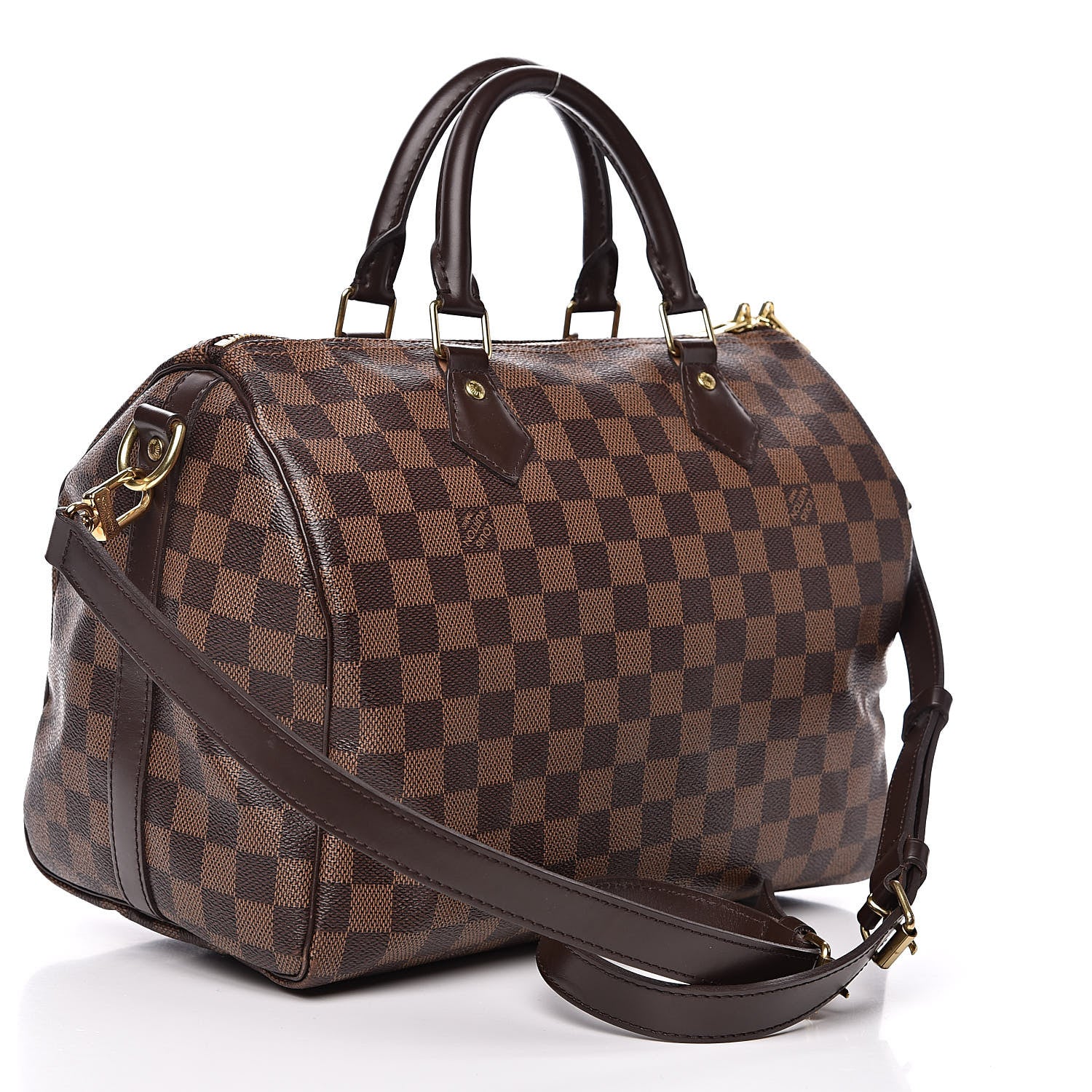 Louis Vuitton Damier Ebene Speedy Bandouliere 30 3 of 12