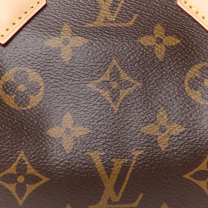 Louis Vuitton Monogram Speedy Bandouliere 20 Beige 9 of 11