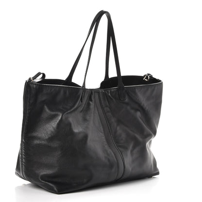Valentino Garavani Grained Calfskin Va Va Voom Tote Black 4 of 9