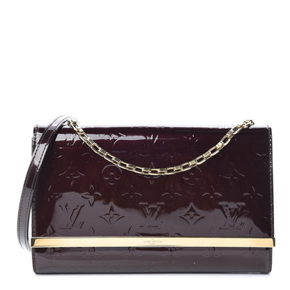 Louis Vuitton Vernis Ana Clutch Amarante 1 of 9