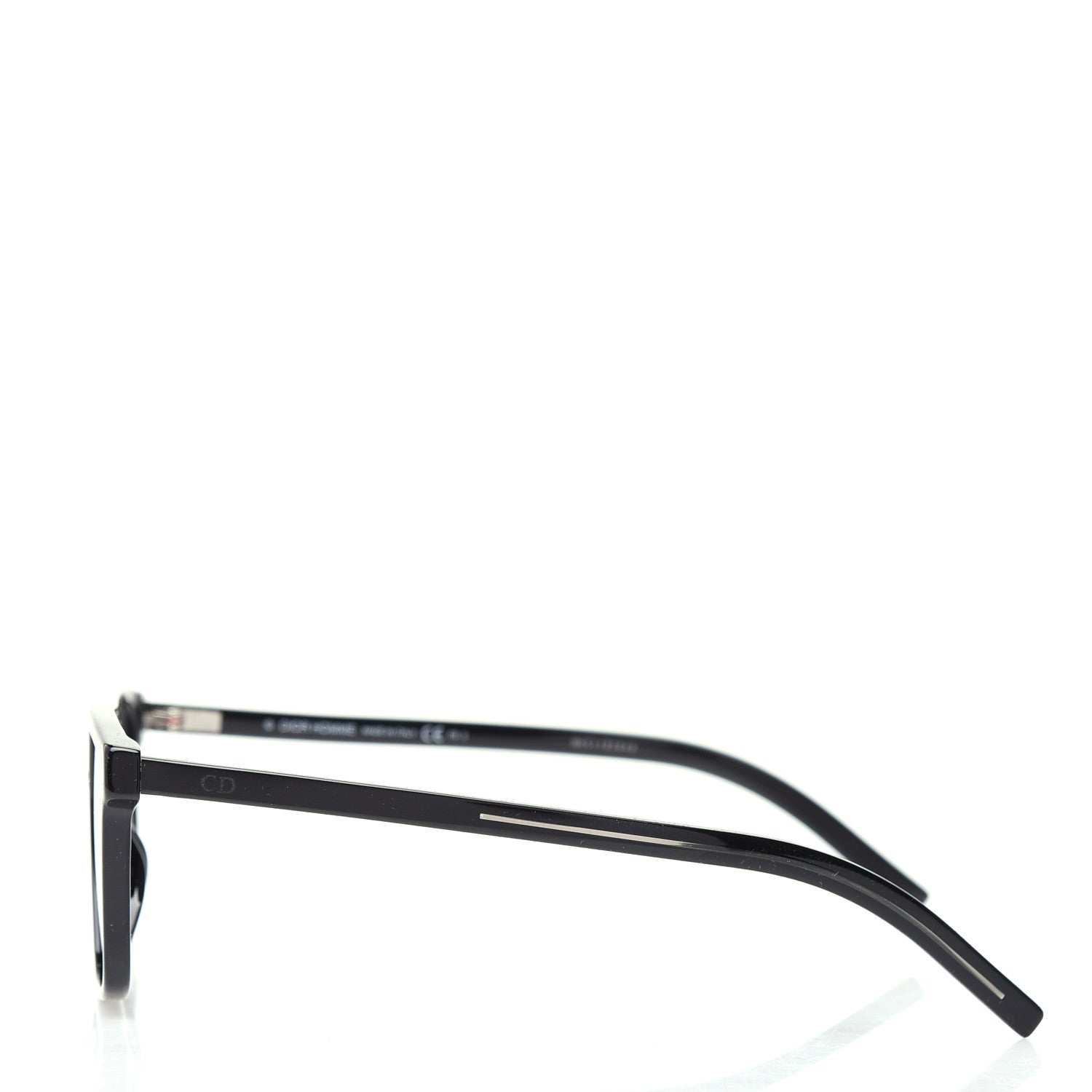 Christian Dior Acetate Black Tie Sunglasses 262S Black 3 of 7