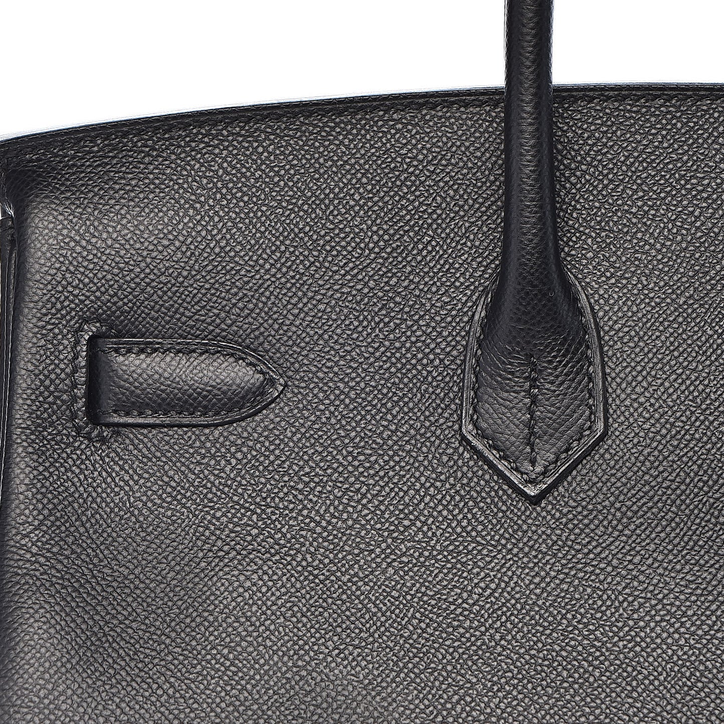 Epsom Birkin 35 Black
