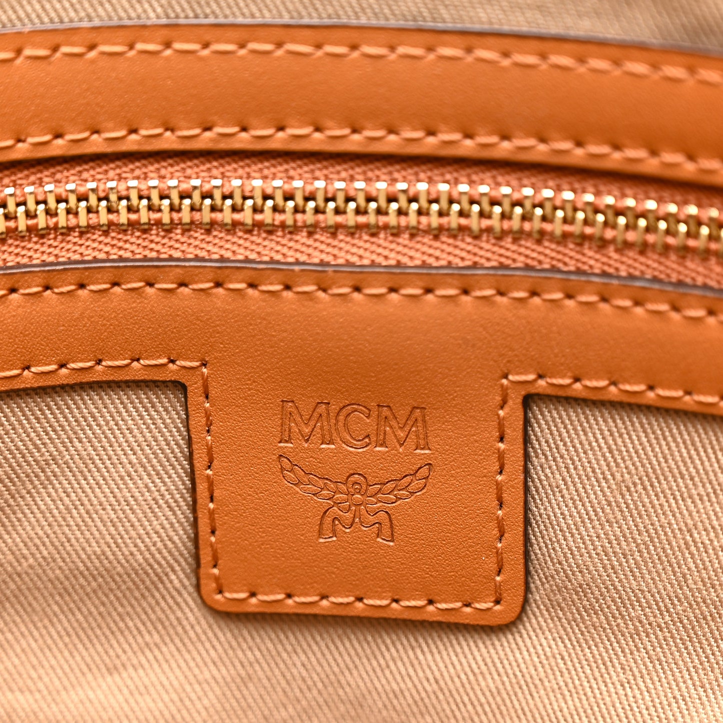 Visetos Original Medium Pouch Cognac