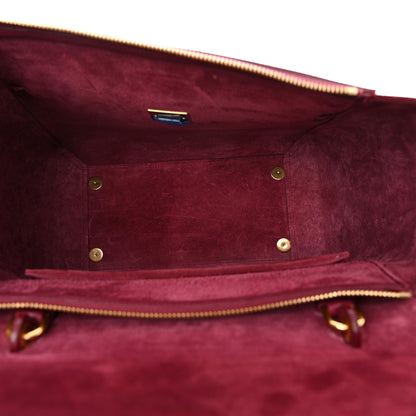 Celine Grained Calfskin Mini Belt Bag Plum 5 of 14